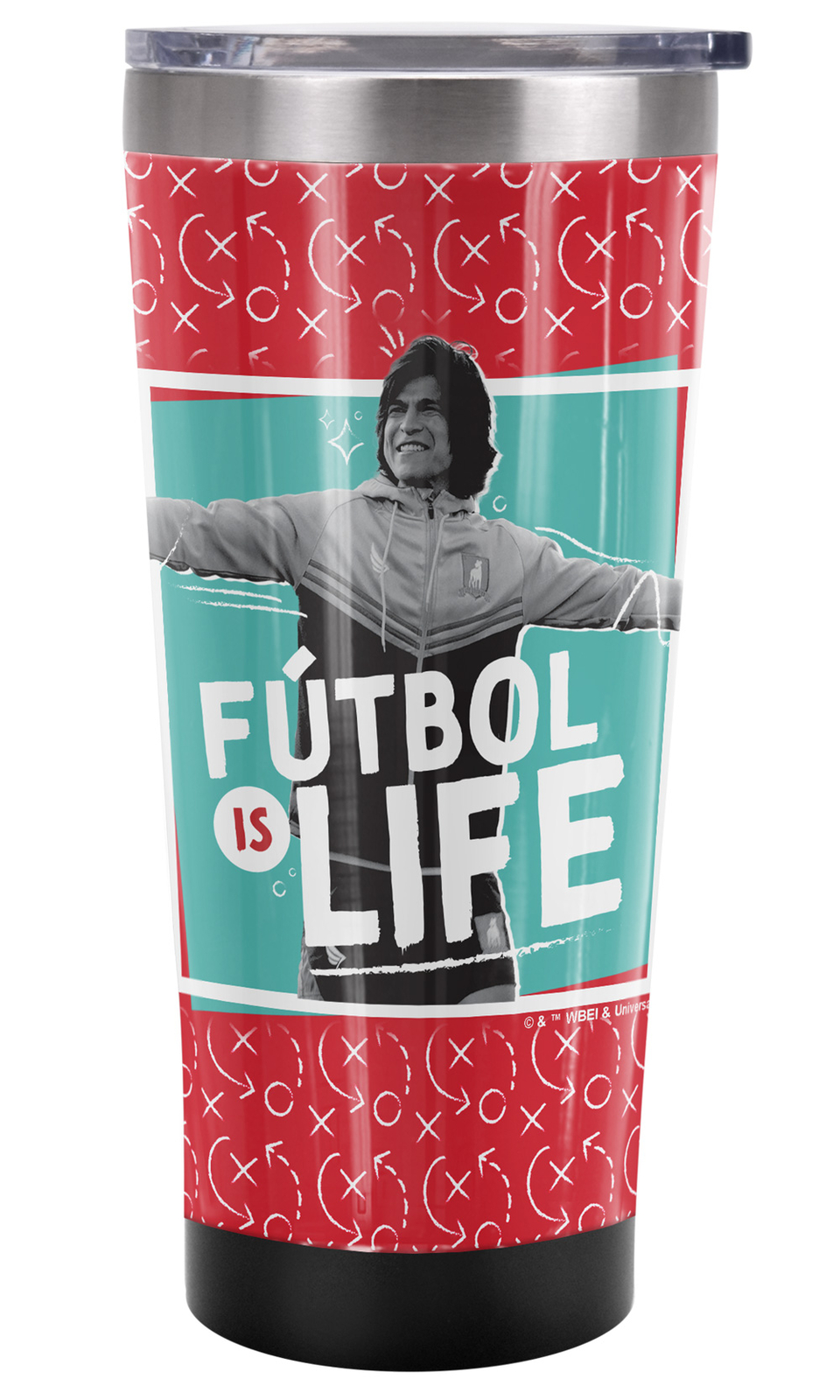 Ted Lasso Fubtol Is Life Tumbler 20oz Vacuum Insulated Leak Resistant