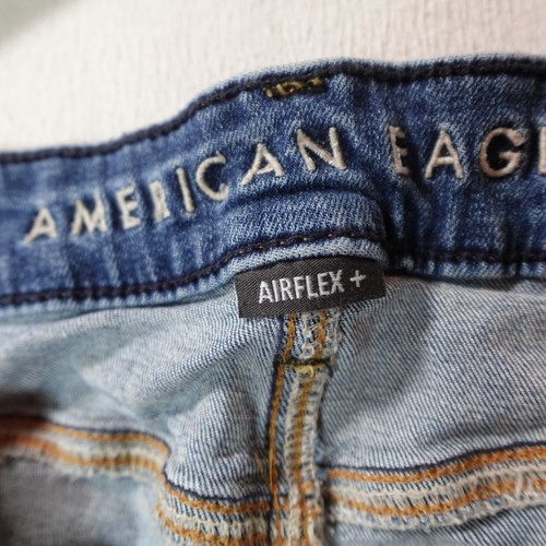 American Eagle Jeans Mens 36 Blue Airflex Straight Pants Stretch Denim 36x30 - Picture 12 of 21