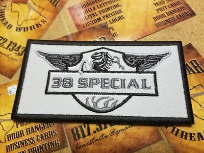 EMBROIDERED .38 SPECIAL ROCK BAND PATCH (Please Read Ad)