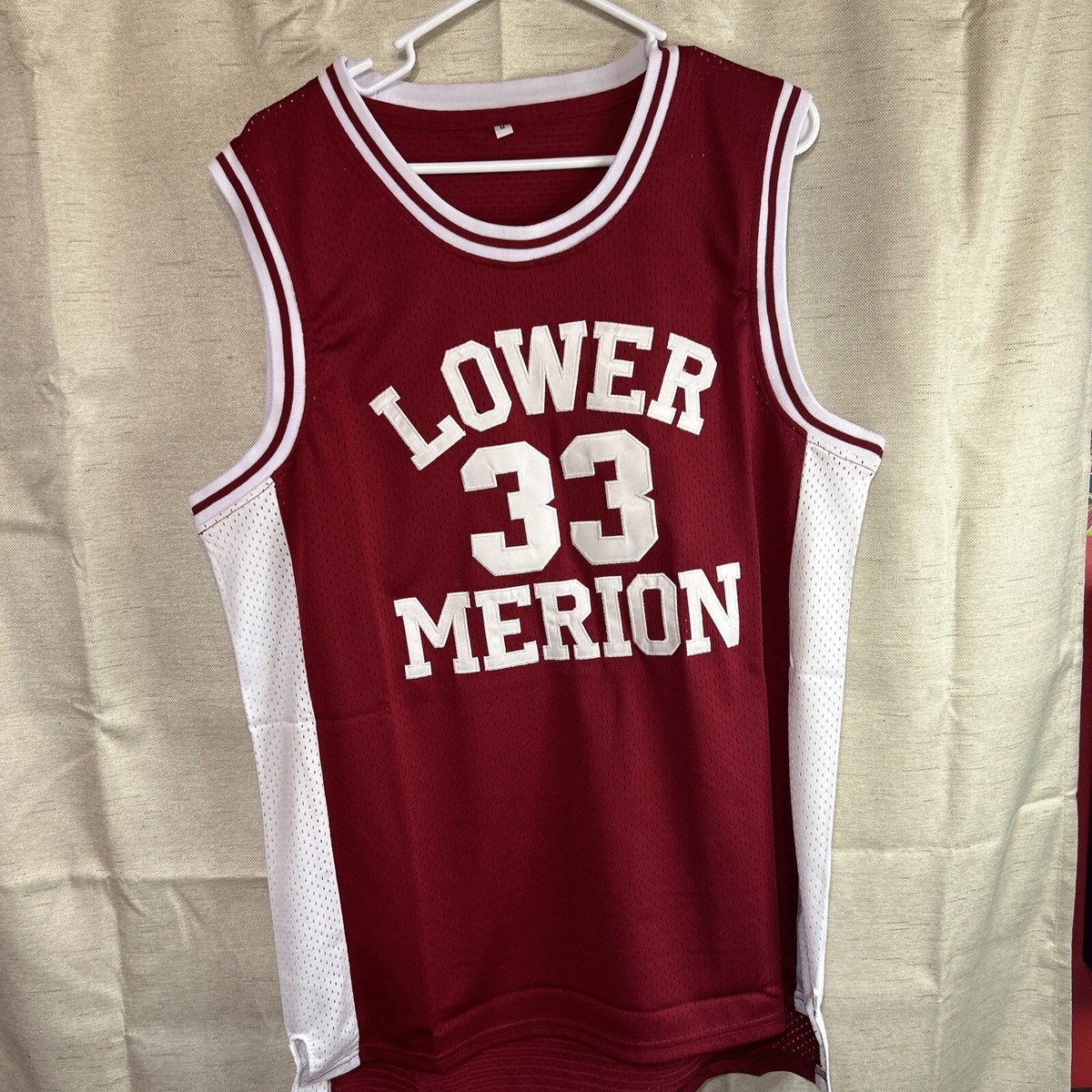その他 Kobe Bryant Lower Merion Jersey Kobe Bryant #33 Lower Merion High School Red Jersey S Mens