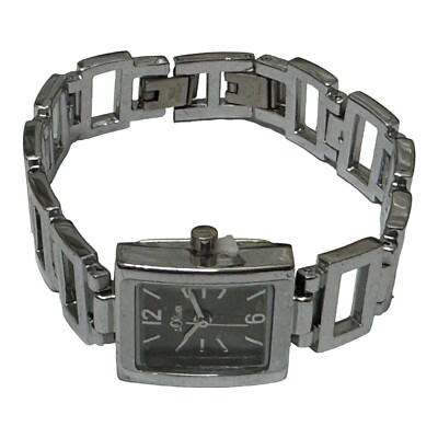 S oliver Uhr Damen Uhr Armband Uhr Edelstahl Gebraucht Top Zustand