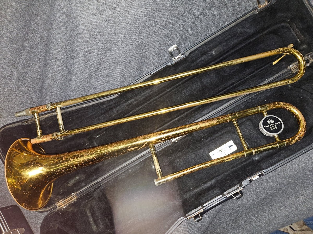 King Cleveland 605 Tenor Trombone, USA, w/ case and