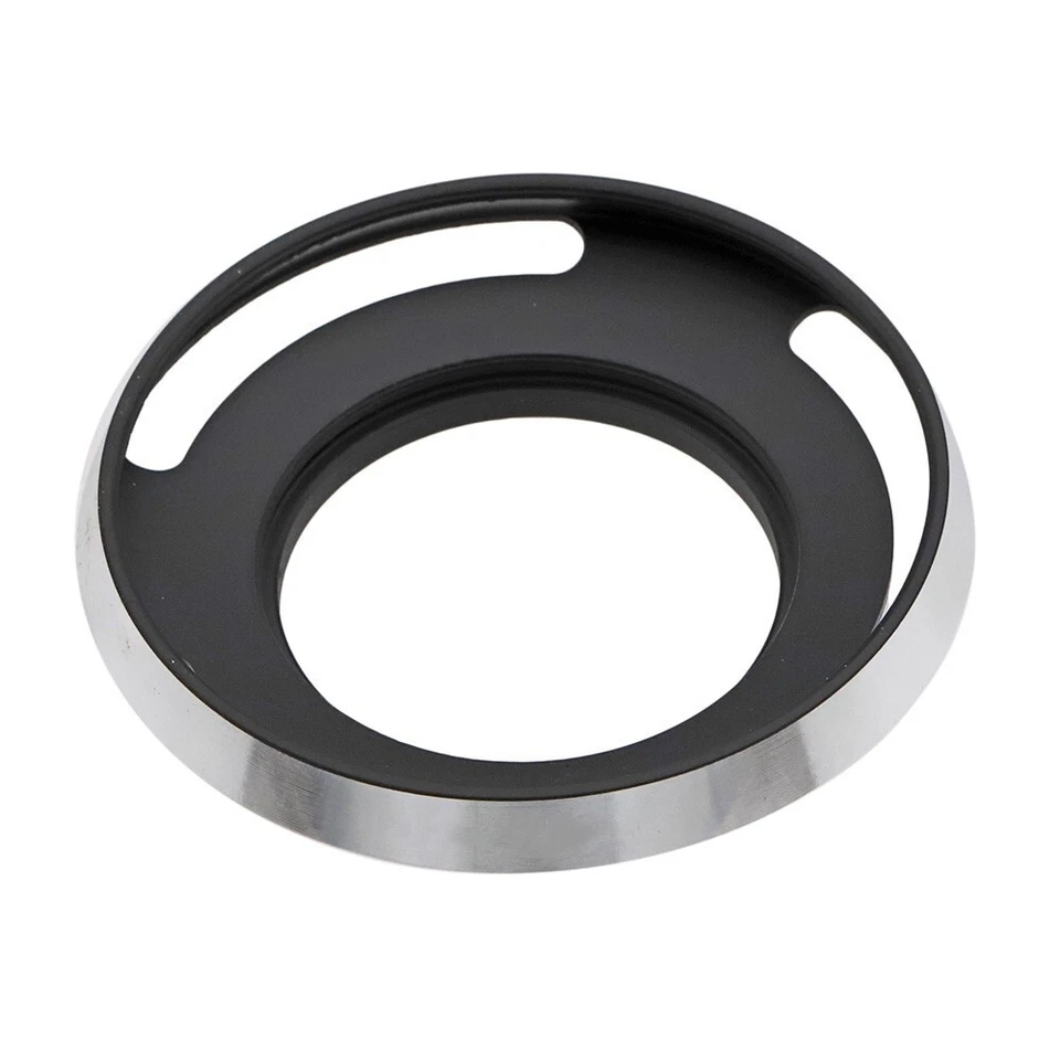 Pantalla de lente universal de metal ventilada para lente de 39/43/46/49/52/55/58/62 mm Foto 2 de 4