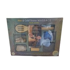Hot  Cold Stone Massage Set Book Stones Kit Date Valentines Day Couple gift New