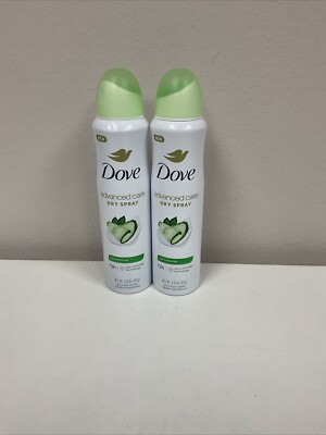 Dove Advanced Care Dry Spray Cool Essentials Deodorant 3.8 oz Lot Of 2 B2-05