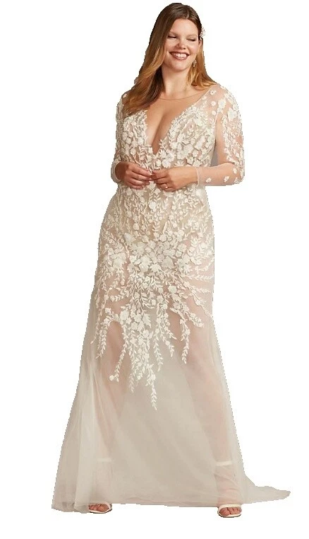 Sheath 22 Women's Size Wedding Dresses