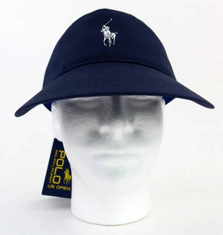 *NEW!* Polo Ralph Lauren US OPEN TENNIS CHAMPIONSHIP Visor / Navy / OSFA - Image 2 of 4