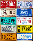 Item photo. Show Listing Details page. Listing Ten Assorted License Plates Number Tag Plate Lot – NICE PLATES