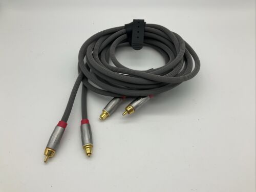Lot de 2 câbles audio optiques Rocketfish 8' Toslink et câble RCA excellent état - Photo 1/6