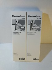 2Pack Braun Thermostat PC 200 Probe Covers for ThermoScan Pro Series 400 Covers