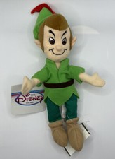 Disney Bean Bag Plush - PETER PAN 8"...NEW with Mint Tags