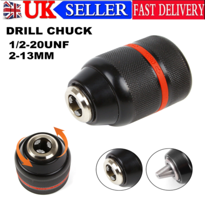 Makita SDS To Keyless Chuck Adapter - Fits Dewalt, Bosch Drills, 13mm 1/2 Inch