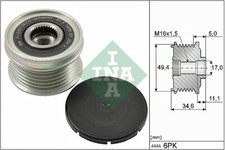 INA 535 0155 10 Alternator Freewheel Clutch for AUDI,BMW,BMW (BRILLIANCE),SEAT,S