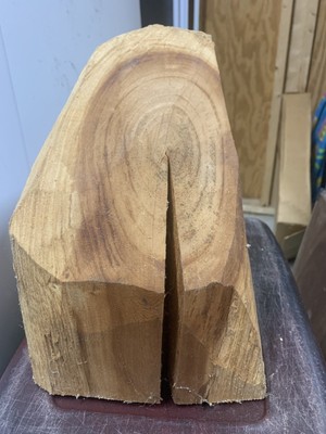 Red Oak Base Carving Block Dried Untreated ONE OF A KIND 6''x8''x11''High