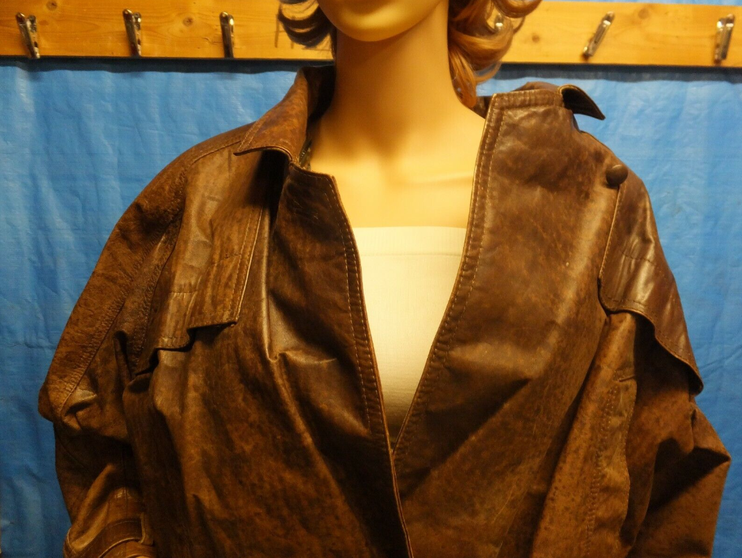 Adventure Bound Originals, Brown Leather Jacket w/ Liner, Women's