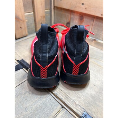 US13 NIKE Free TR Train Force Flyknit Shoes Black Neon Crimson Mens US13 NIKE Free TR Train Force Flyknit Shoes Black Neon  main image 4