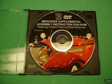 POCHER 1/8 MERCEDES SUPPLEMENTAL INSTRUCTION CD/DVD-ROM/DOWNLOAD