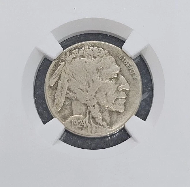 1924-S Buffalo Nickel | NGC VF20 - Image 3 of 4