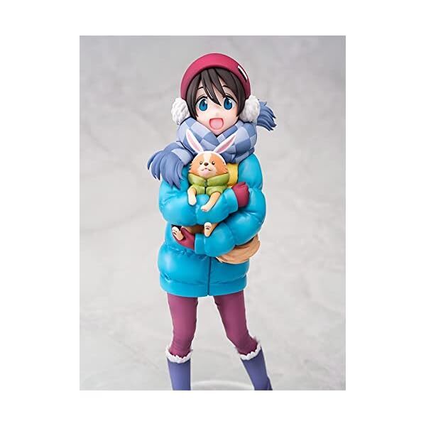 Thumbnail - Wing Laid-back Camp Ena Saito & Chikuwa 1/7 Pvc Figure W/ Tracking