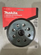 Makita 743081-8 5" Round Backing Pad, Hook & Loop