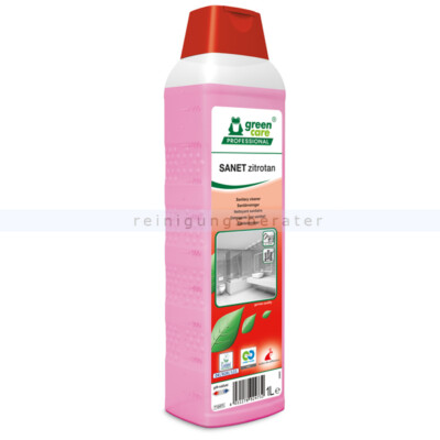 Öko-Sanitärreiniger Tana Sanet Zitrotan Green Care 1 L Badreiniger, WC-Reiniger