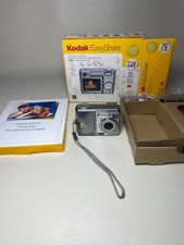 Kodak Easyshare C340 5 MP Digital Camera with Box and Manual For Parts or Repair