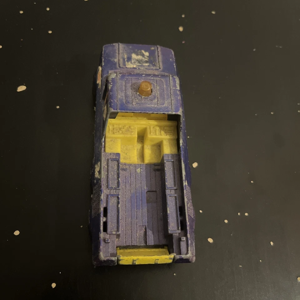 Camioneta pickup Matchbox Superkings usada, K-6/11, Team Honda, diecast coleccionistas Foto 4 de 4