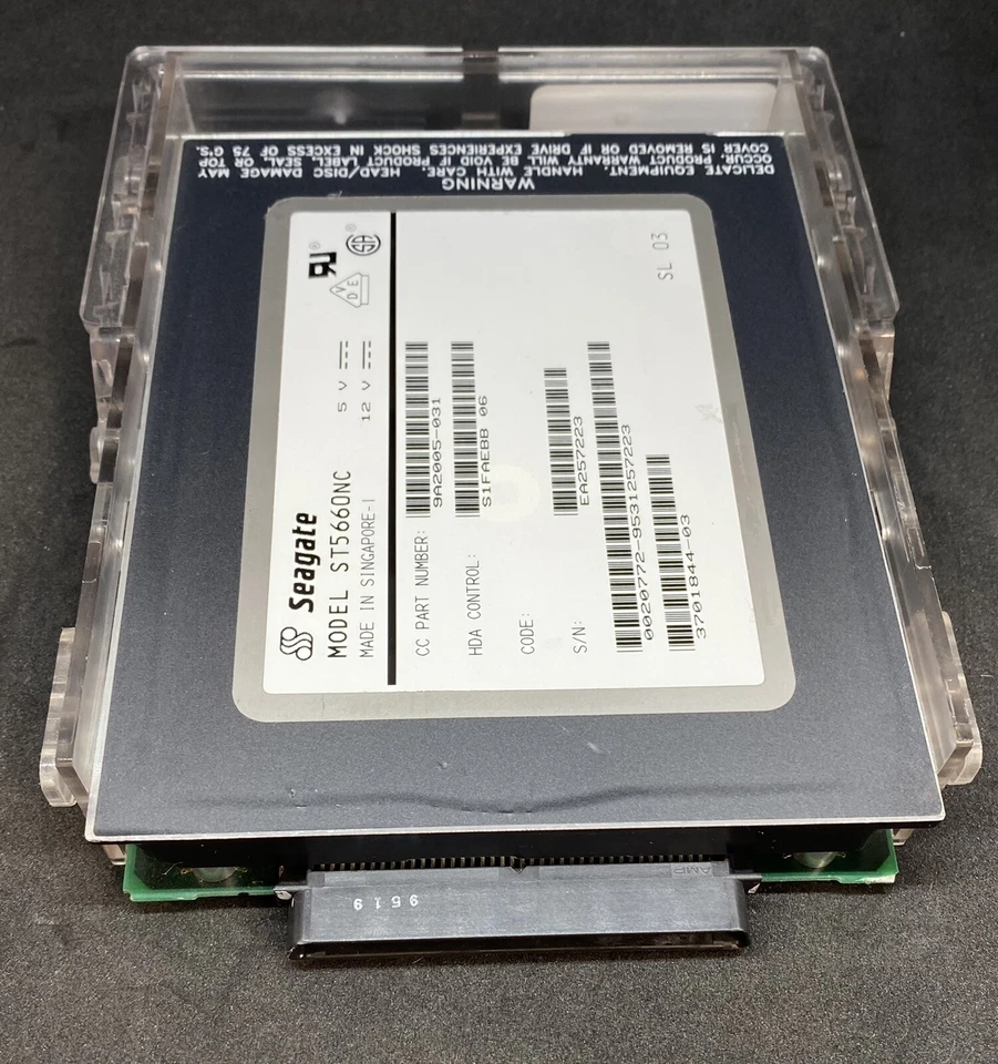 Sun Microsystems 370-1844 535MB 5400 RPM SCSI HDD Seagate ST5660NC 540-2443 - Image 4 of 4