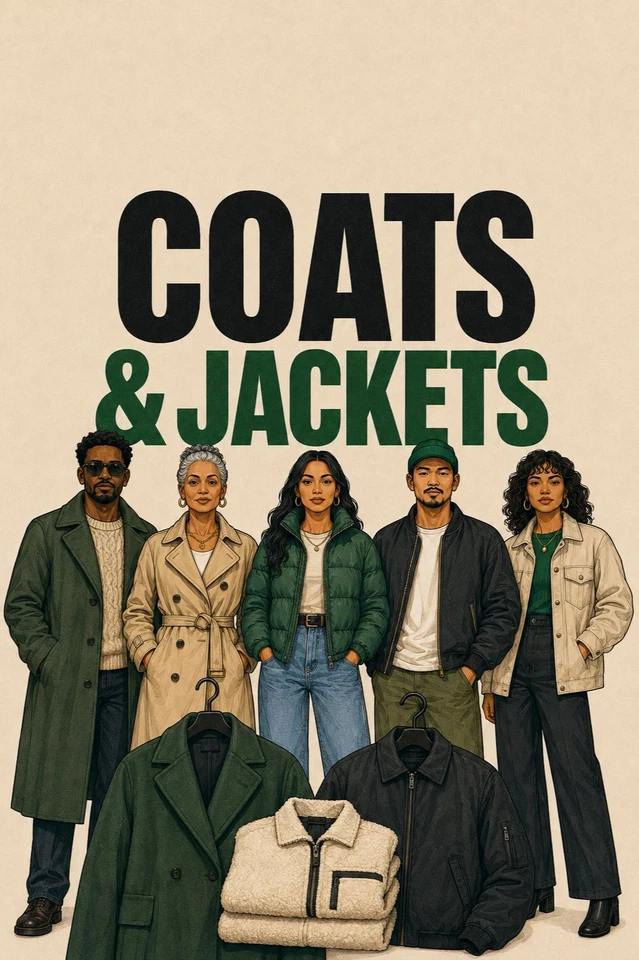 The Jacket Show///Pre-Loved///Mens & Womens