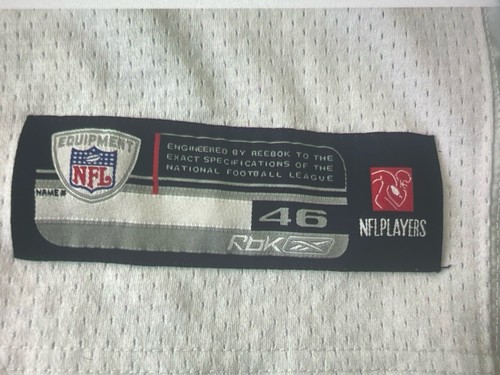 Authentic Reebok On Field #89 Kevin Boss NFL New York Giants Jersey White Sz 46 - Picture 3 of 10