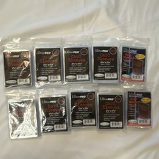Lot of Ultra PRO Standard Soft Card Sleeves 2.5x3.5 Clear Acid-Free 10x 100ct
