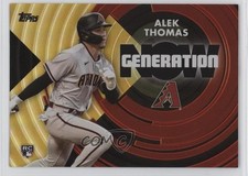 2022 Topps Update Generation Now Gold 15/75 Alek Thomas #GN-76 1k1u