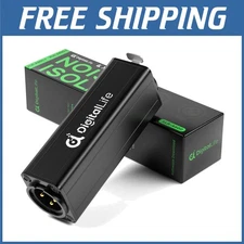 XLR Ground Loop Noise Isolator: Studio & DJ Audio Solution