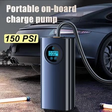 150 PSI Digital Tire Inflator Car Air Pump Compressor Electric Portable Auto 12V