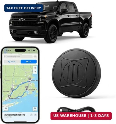 GPS Tracker for Vehicles, No Subscription, Real-Time Location Tracking, Route Hi