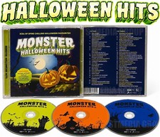 Various Artists - Monster Halloween Hits 3 CD Set - NEW