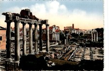 ROMA, Foro Romano, Roman Forum, Le Forum Romain, Das Romische Forum Postcard