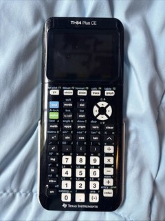 Texas Instruments Ti 84 Plus Ce Graphing Calculator Black