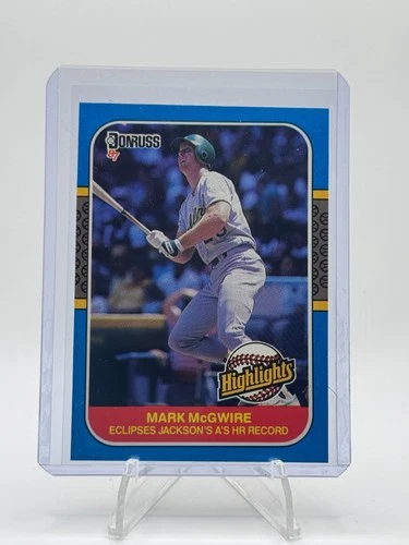 1987 Donruss Highlights - Mark McGwire #46