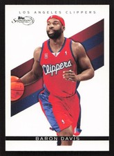 2008-09 Topps Signature Baron Davis #/2325 SN #TS-BD Card