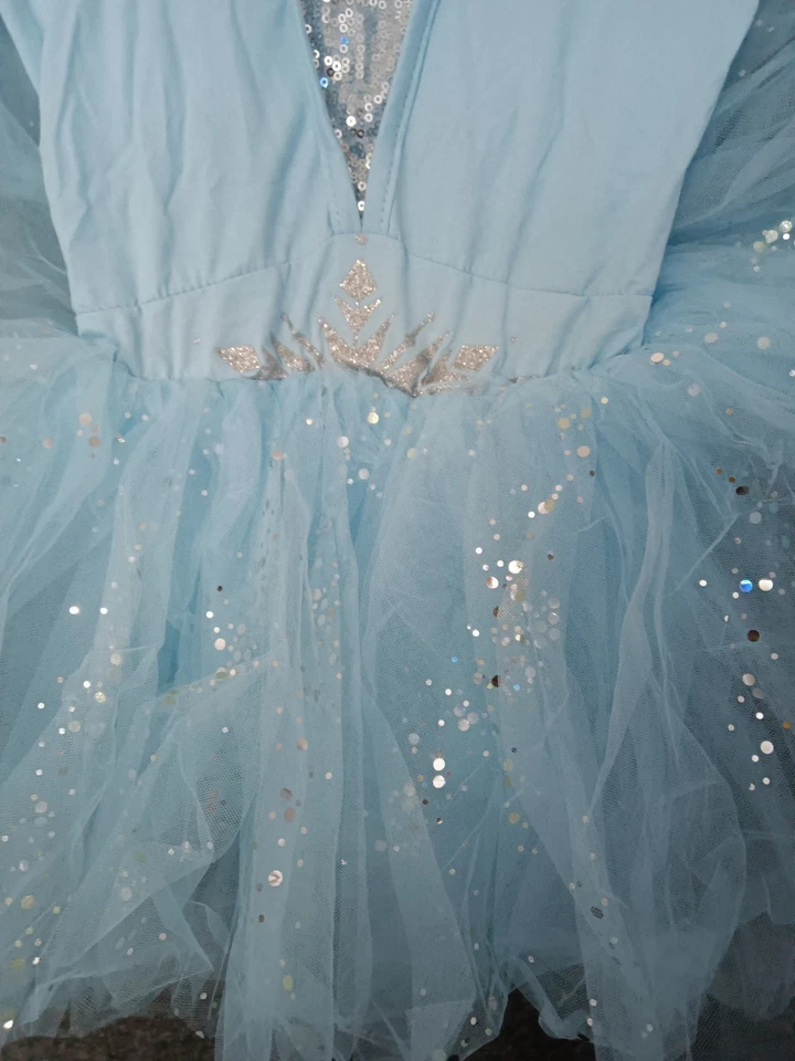 YOU Princesa Tutú Mameluco Leotardo Vestido Niñas Disfraz Halloween 5-6 Años de Antigüedad Foto 4 de 4