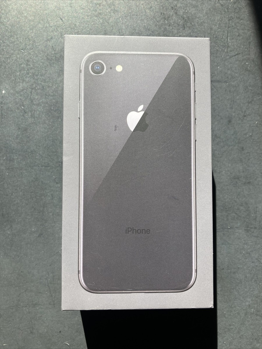 Apple iPhone 8 Black 64GB Box ONLY - No Phone/Charger. Includes