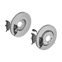 ATE Bremsscheiben Ø280MM + BremsbelÄGe Vorne FÜR Audi A3 Skoda Octavia II VW