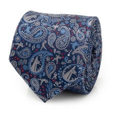 Marvel Avengers Blue Multi Paisley Men's Tie