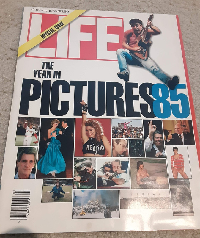 Life Magazine Special Issue January 1986 The Year in Pictures 85 Headlines 