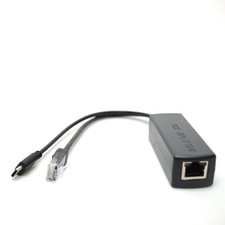 Gigabit USB Type C Active PoE Splitter 48V to 5V IEEE 802.3af Raspberry Pi