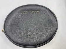 Marc Jacobs The Rewind Double Zip Crossbody Oval Black Bag Clutch