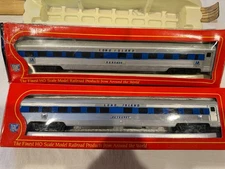 2 HO SCALE IHC LONG ISLAND RAILROADLIGHTWEIGHT PARLOR SEBONIC-SETAUKET CUSTOM