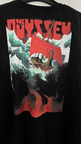 BFI The Odyssey Movie T-Shirt Black Gildan Official Merch S New