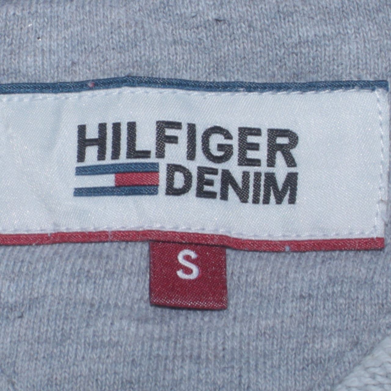 Tommy Hilfiger Grey Hoodie Mens S image 6